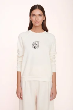 CUSTOM STAUD x C.BONZ SWEATSHIRT CREAM
