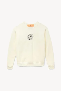 CUSTOM STAUD x C.BONZ SWEATSHIRT  CREAM
