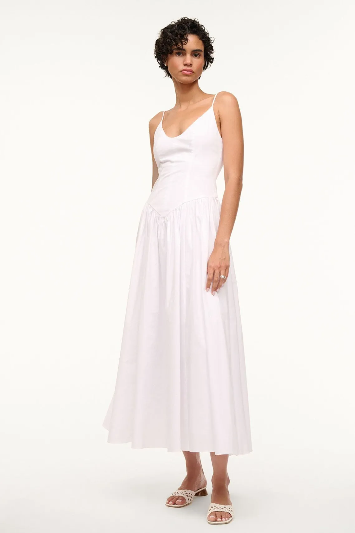 DENA DRESS WHITE