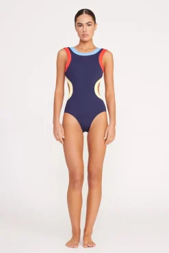 DOLCE ONE PIECE  NAVY COLORBLOCK