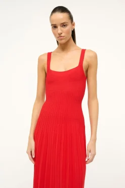 ELLISON DRESS  RED ROSE