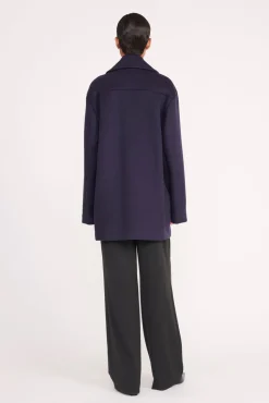 ELORA PEACOAT NAVY