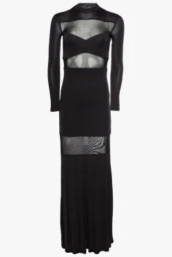 FALCON DRESS  BLACK