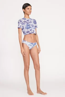 FERNANDA TOP BLUE TOILE