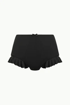 FLOURISH HIGH RISE BIKINI BOTTOM BLACK