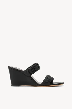 FRANKIE WEDGE  BLACK