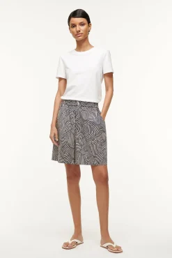 GENNY SHORT  NAVY MOSAIC