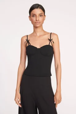 GEORGINA TOP BLACK