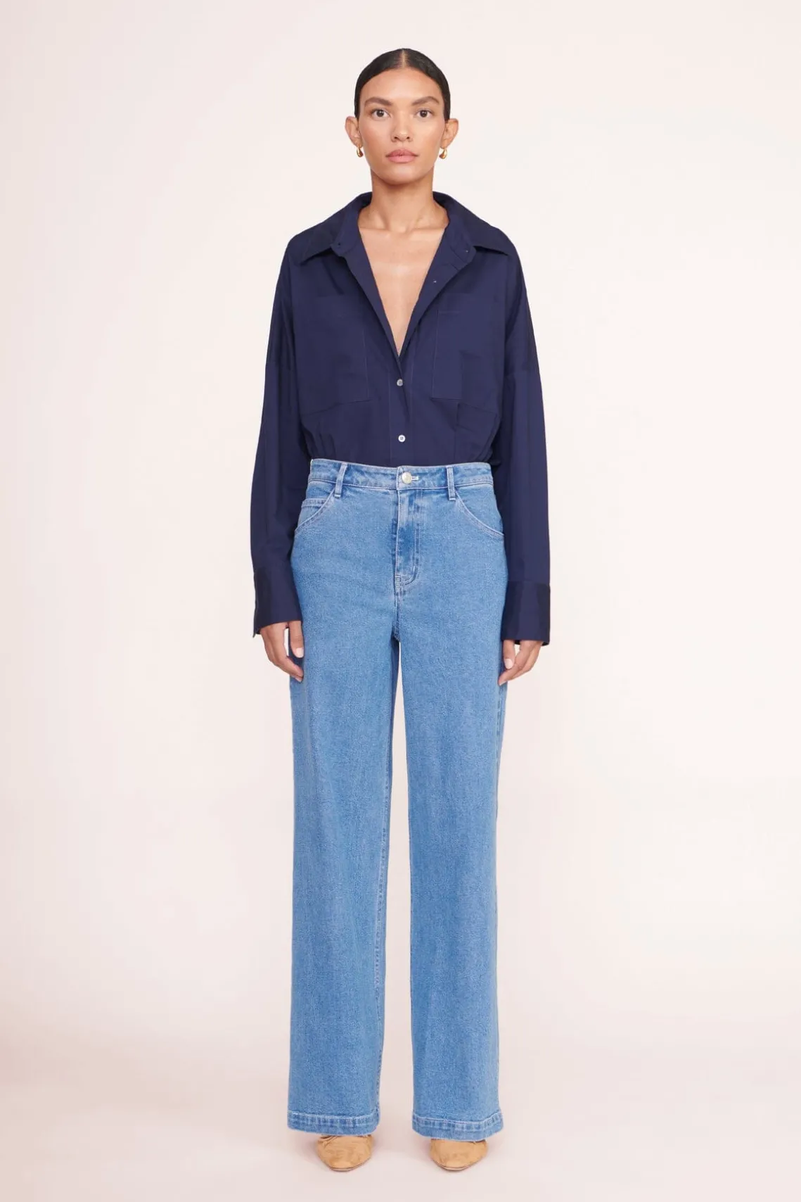 GINA MULE CASHEW SUEDE