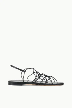 GIO KNOT SANDAL  BLACK