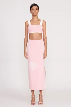 GIOVANNI SKIRT  CHERRY BLOSSOM IVORY TOILE