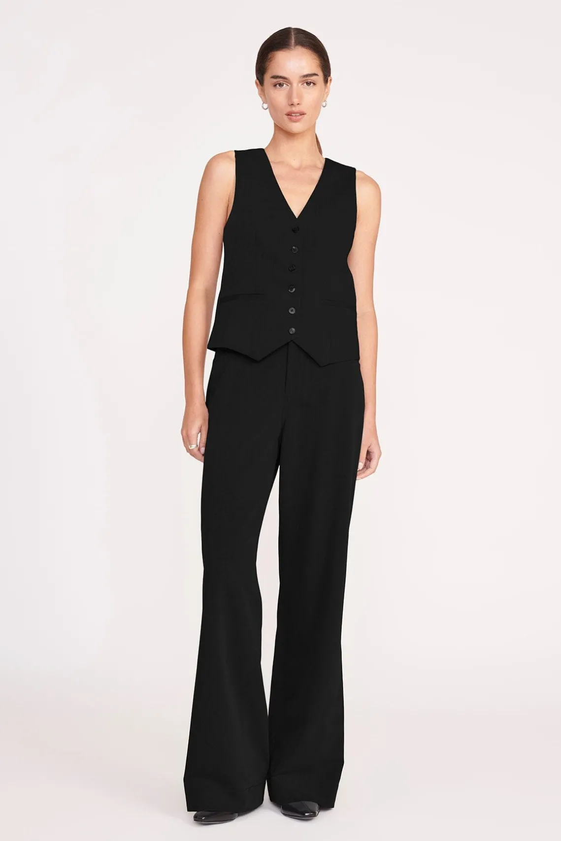 GRAYSON PANT BLACK SUITING