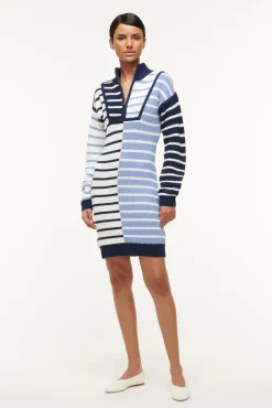 HAMPTON MINI DRESS ADRIATIC STRIPE