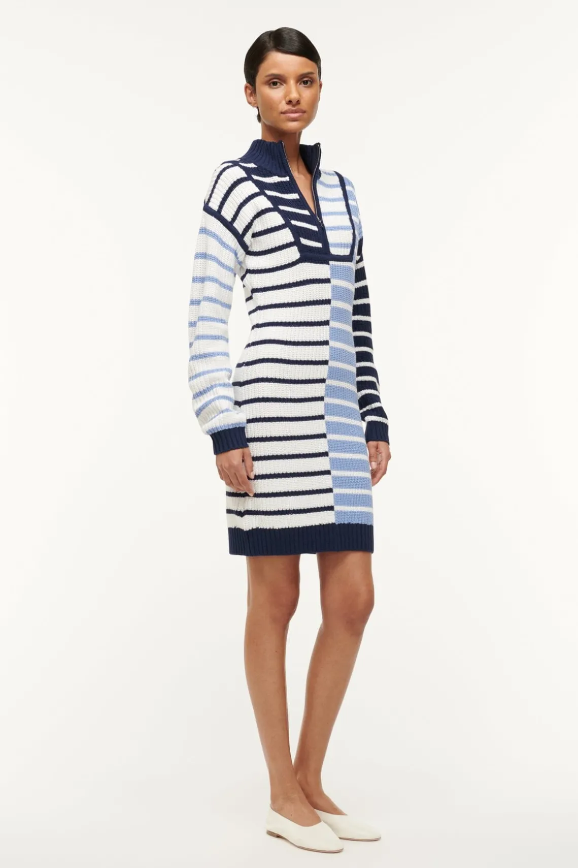 HAMPTON MINI DRESS ADRIATIC STRIPE