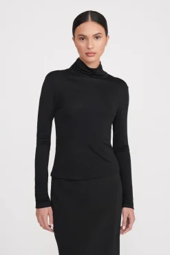 HELVIN TOP BLACK