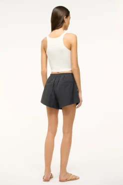 IBISCO CROPPED TANK  WHITE