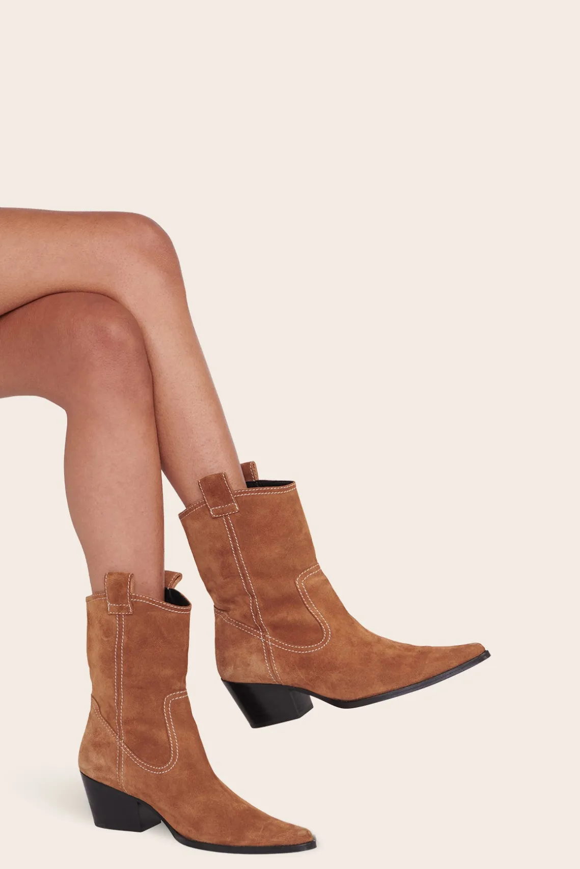 JUNE BOOT TAN SUEDE
