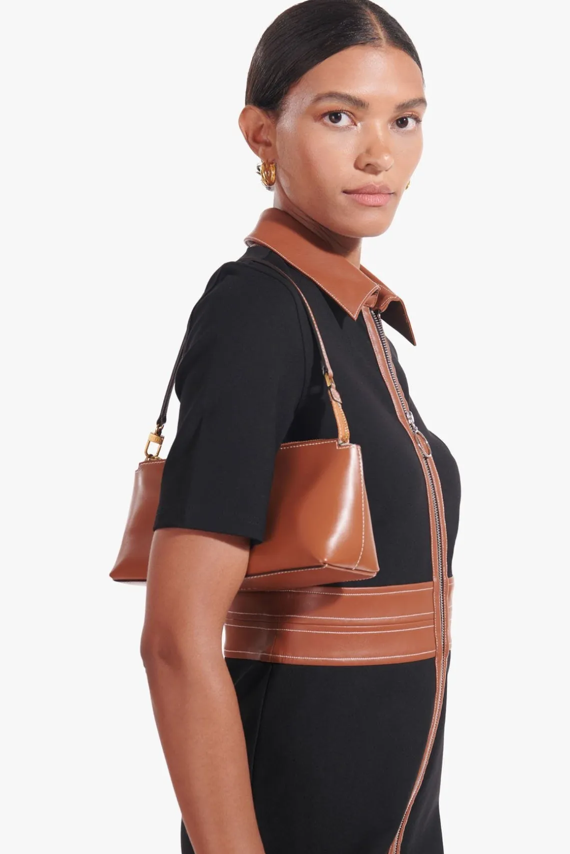 KAIA SHOULDER BAG TAN