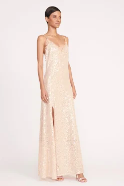KEZIA DRESS BEIGE