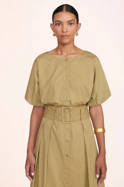 KINGSLEY SKIRT  KHAKI