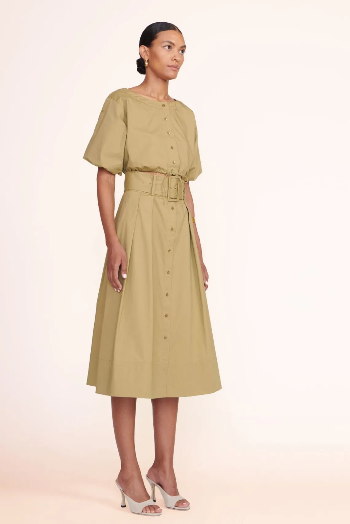 KINGSLEY SKIRT KHAKI