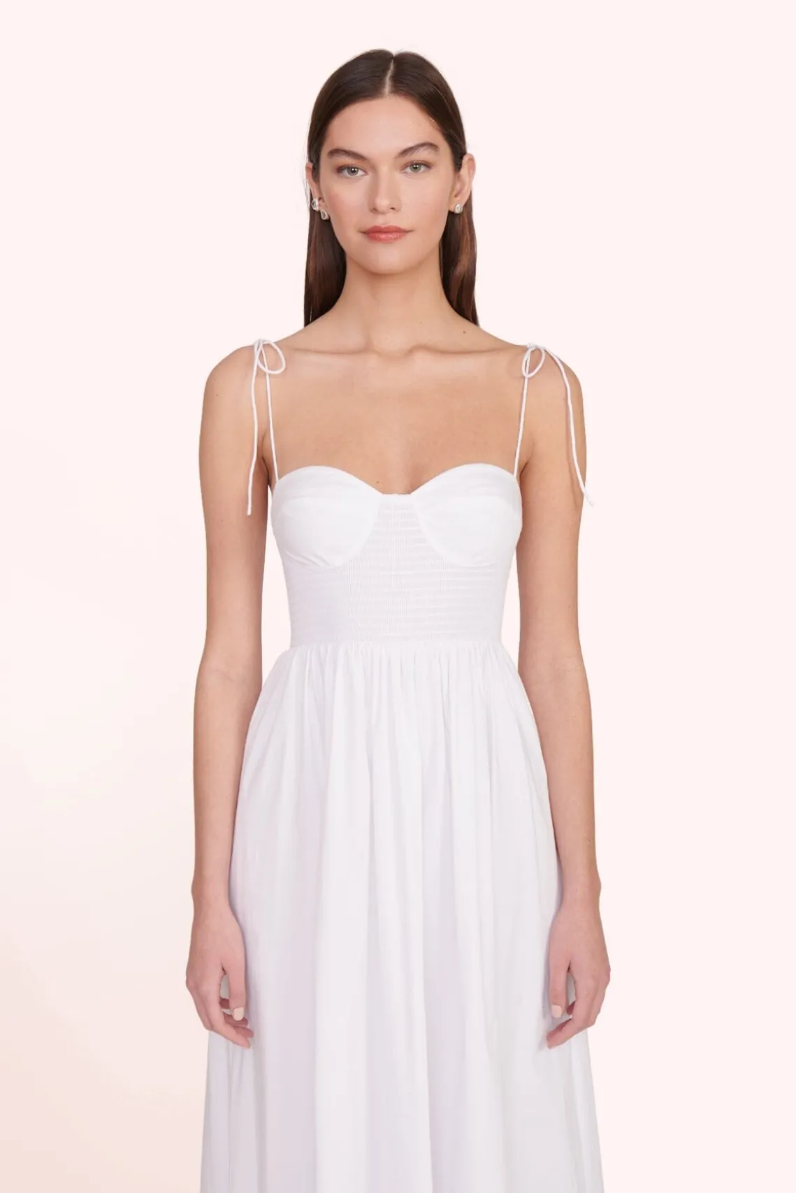 LANDRY DRESS WHITE