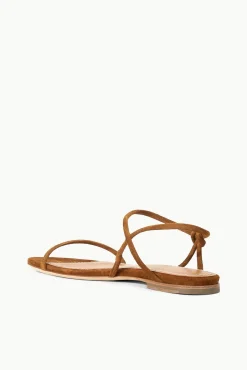 LAUREL SANDAL TAN SUEDE