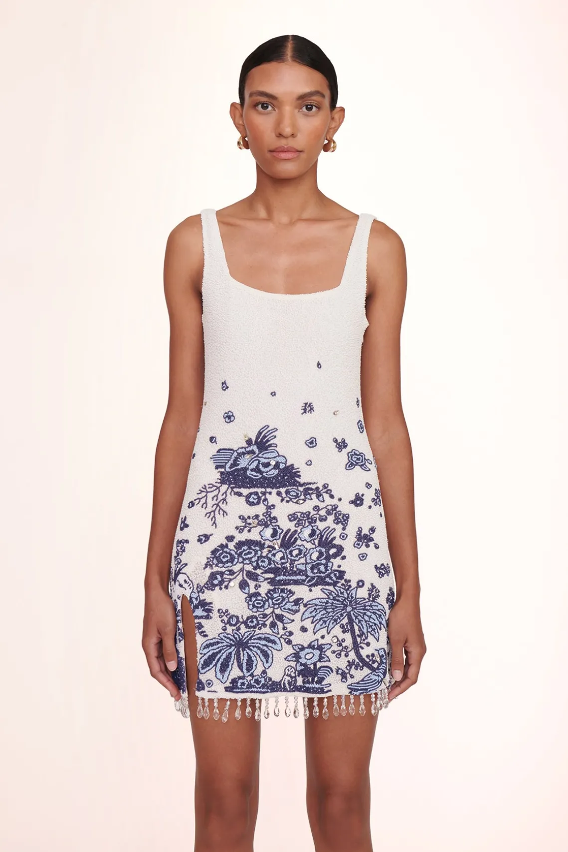 LE SABLE DRESS BLUE TOILE