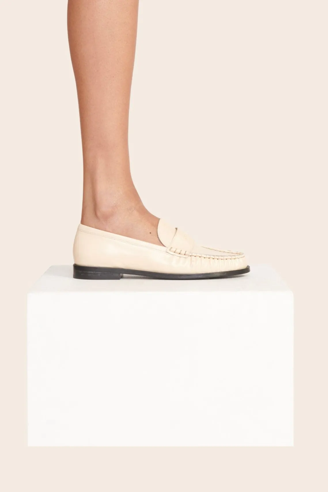 LOULOU LOAFER CREAM