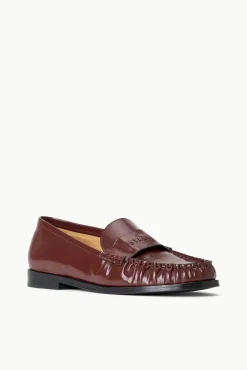 LOULOU LOAFER MAHOGANY