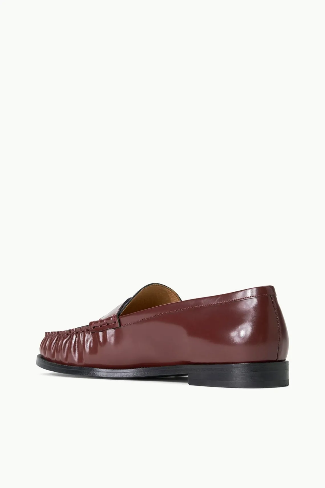 LOULOU LOAFER MAHOGANY