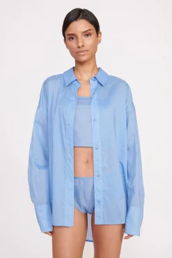 LOVEINA TOP  AZURE