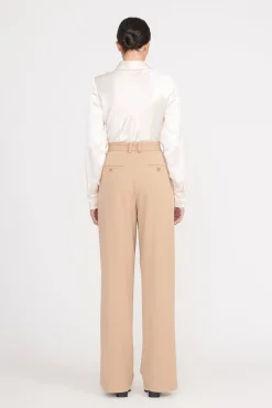 LUISA PANT CAMEL SUITING