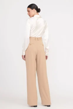 LUISA PANT CAMEL SUITING