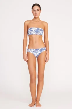 MALA BIKINI TOP  BLUE TOILE