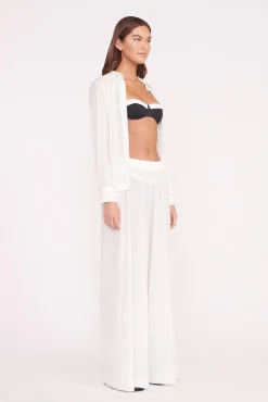 MARZA COVERUP PANT WHITE