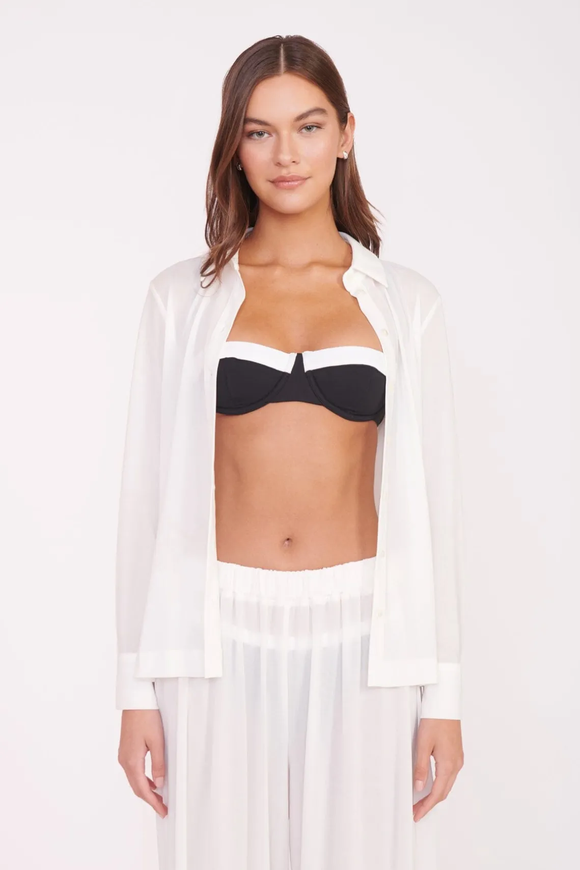MARZA COVERUP PANT WHITE