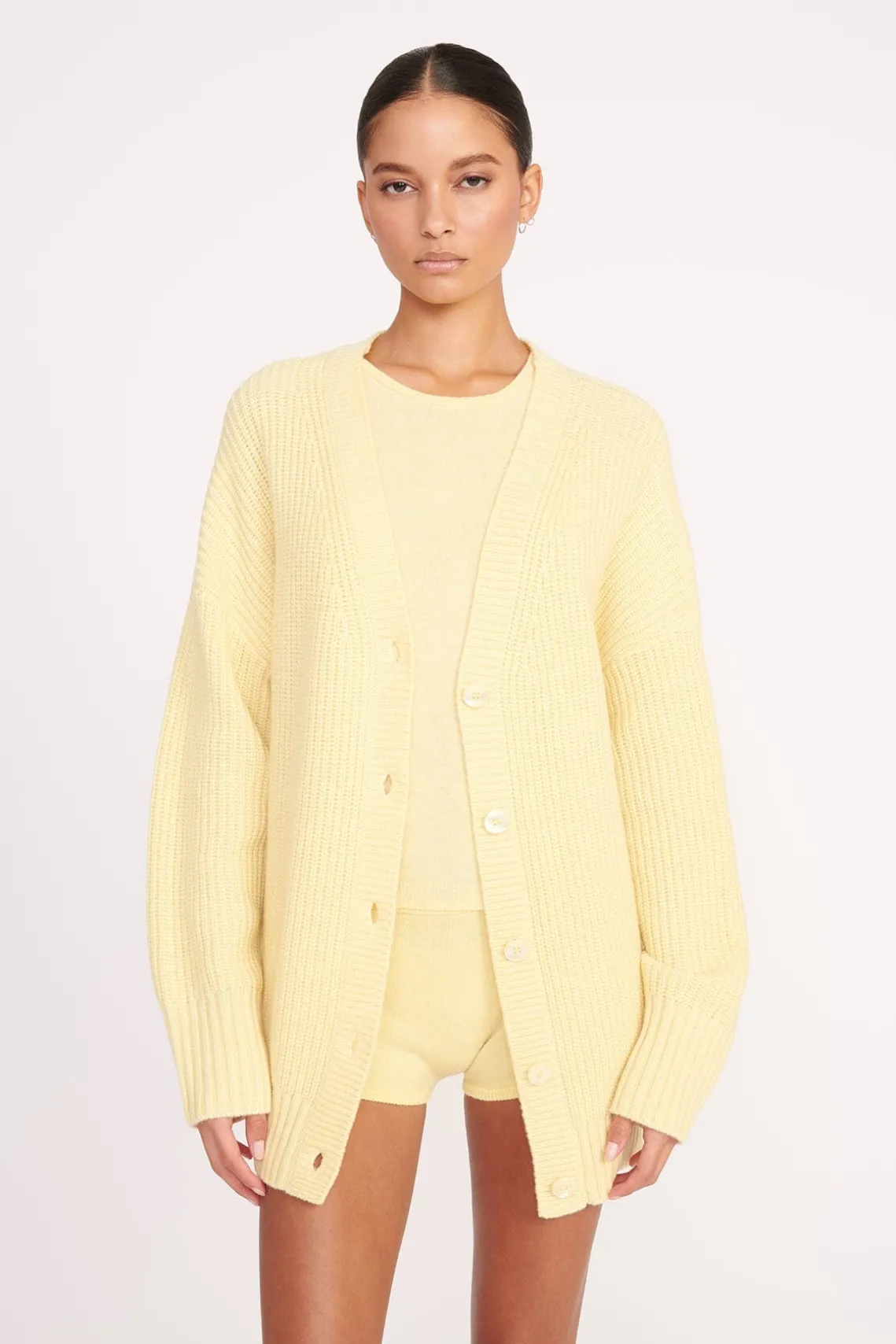MATILDA CARDIGAN LEMON DROP