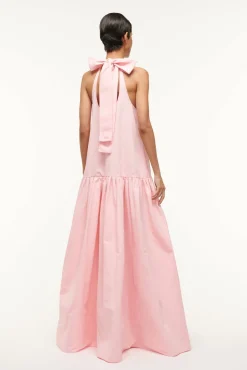 MAXI MARLOWE DRESS  PEARL PINK