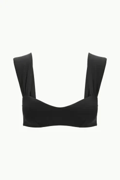 MELROSE BIKINI TOP BLACK