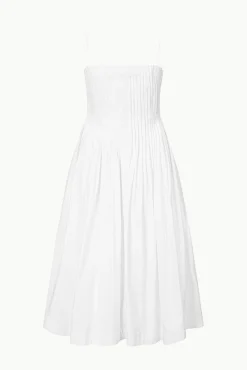 MIDI BELLA DRESS WHITE