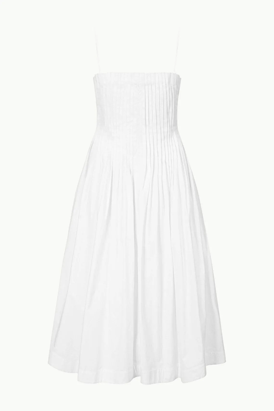 MIDI BELLA DRESS WHITE