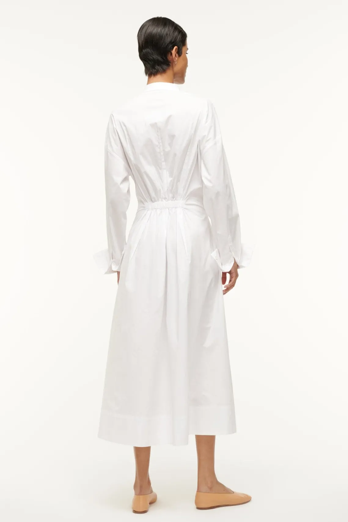 MIDI LORENZA DRESS WHITE