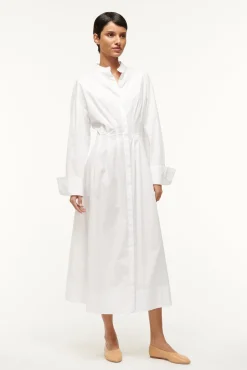 MIDI LORENZA DRESS WHITE