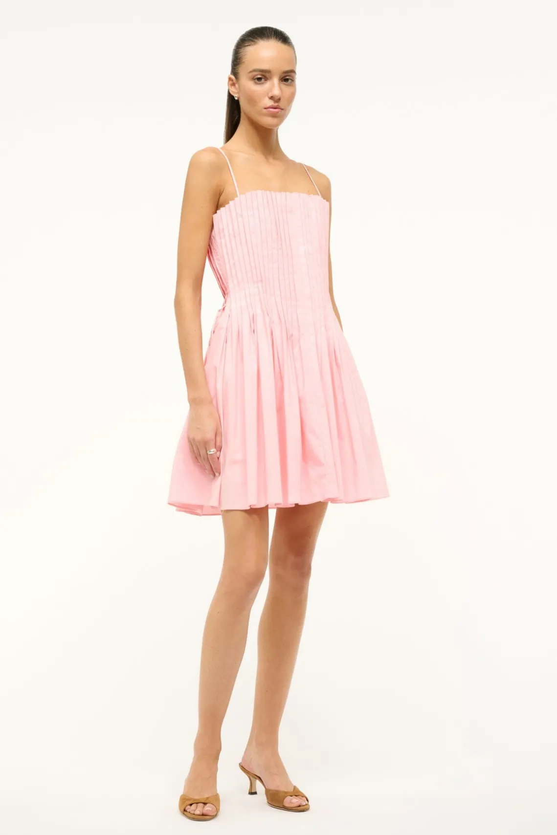 MINI BELLA DRESS PEARL PINK