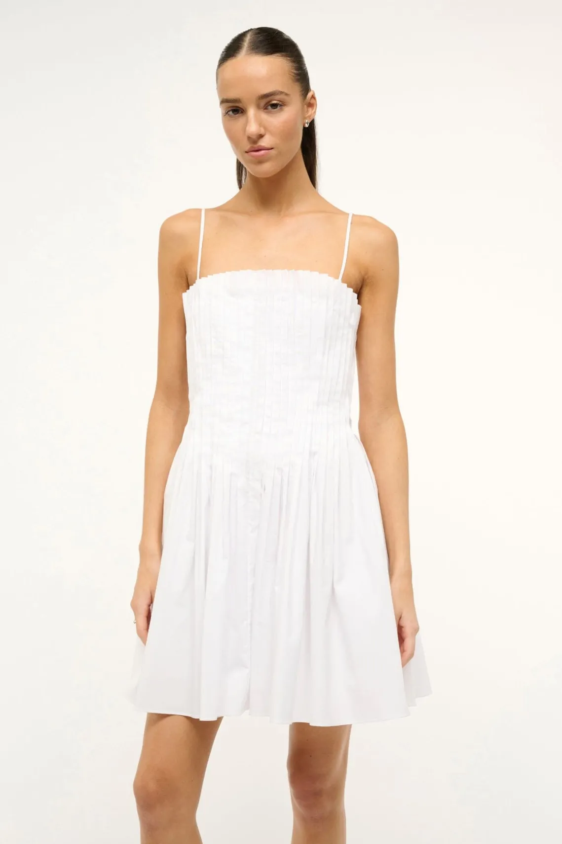 MINI BELLA DRESS WHITE