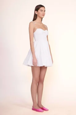 MINI LANDRY DRESS  WHITE