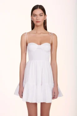 MINI LANDRY DRESS WHITE