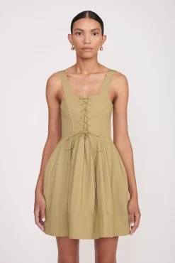 MINI SUTTON DRESS KHAKI