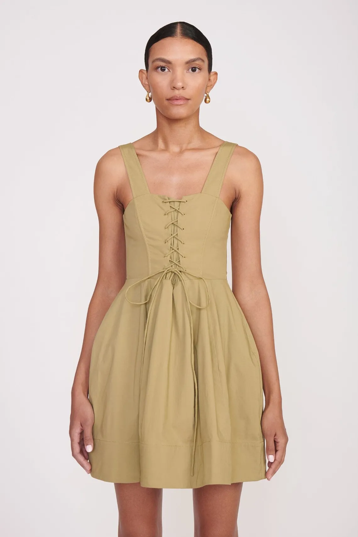 MINI SUTTON DRESS KHAKI